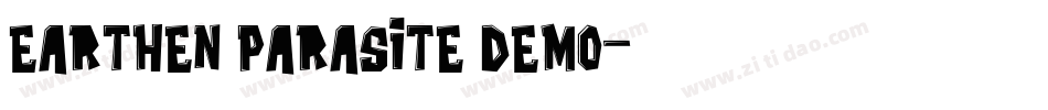 Earthen Parasite DEMO字体转换
